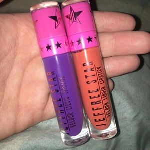 Jefree star liquid lipsticks.